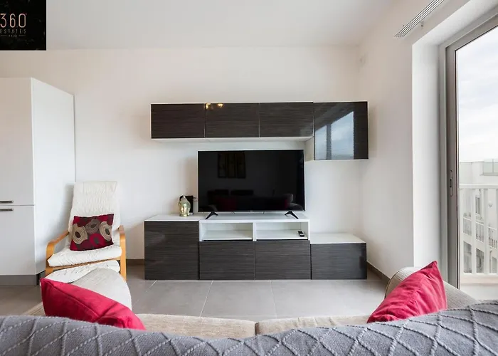 A Charming, Relaxing 2br In St Julians W/wifi By 360 Estates Apartment San Ġiljan