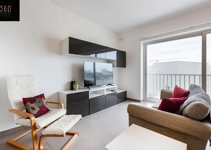 A Charming, Relaxing 2br In St Julians W/wifi By 360 Estates Апартаменты Сент Джулианс