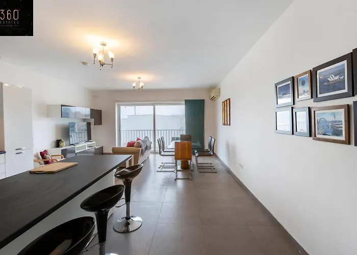 Апартаменты A Charming, Relaxing 2br In St Julians W/wifi By 360 Estates *